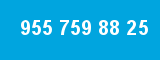 955 759 88 25